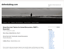 Tablet Screenshot of defendublog.com